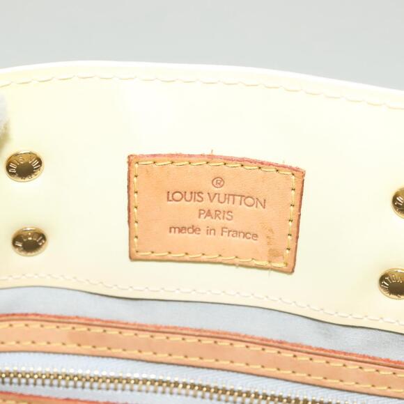LOUIS VUITTON Monogram Vernis Reade PM Hand Bag Perle M91336 - Picture 10 of 16
